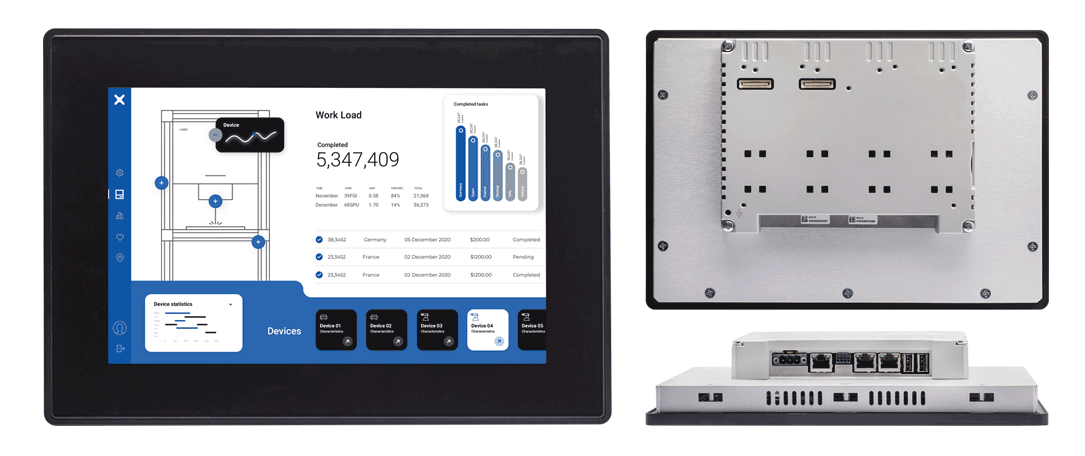 eX710M | Web HMI with 10 inch display